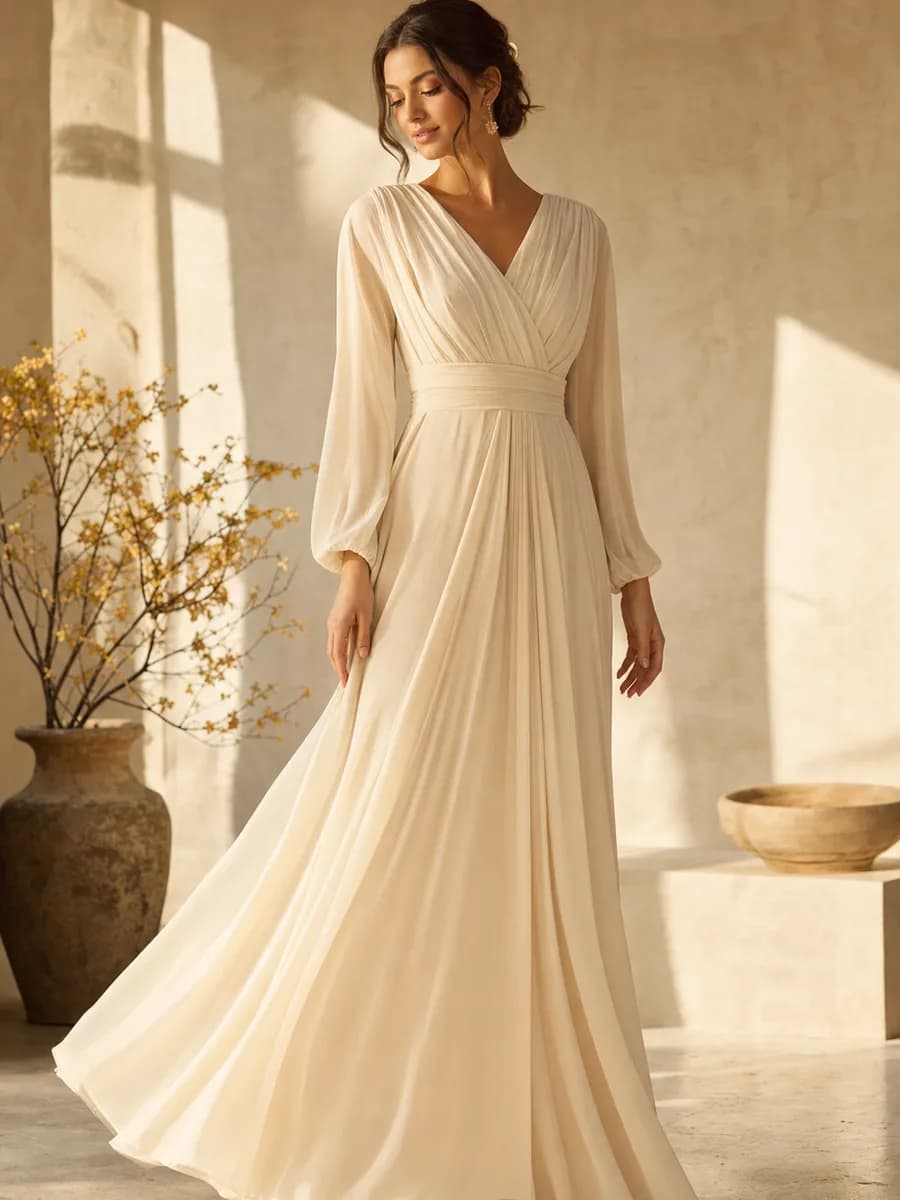 Vestido Aurora Longo — imagem principal