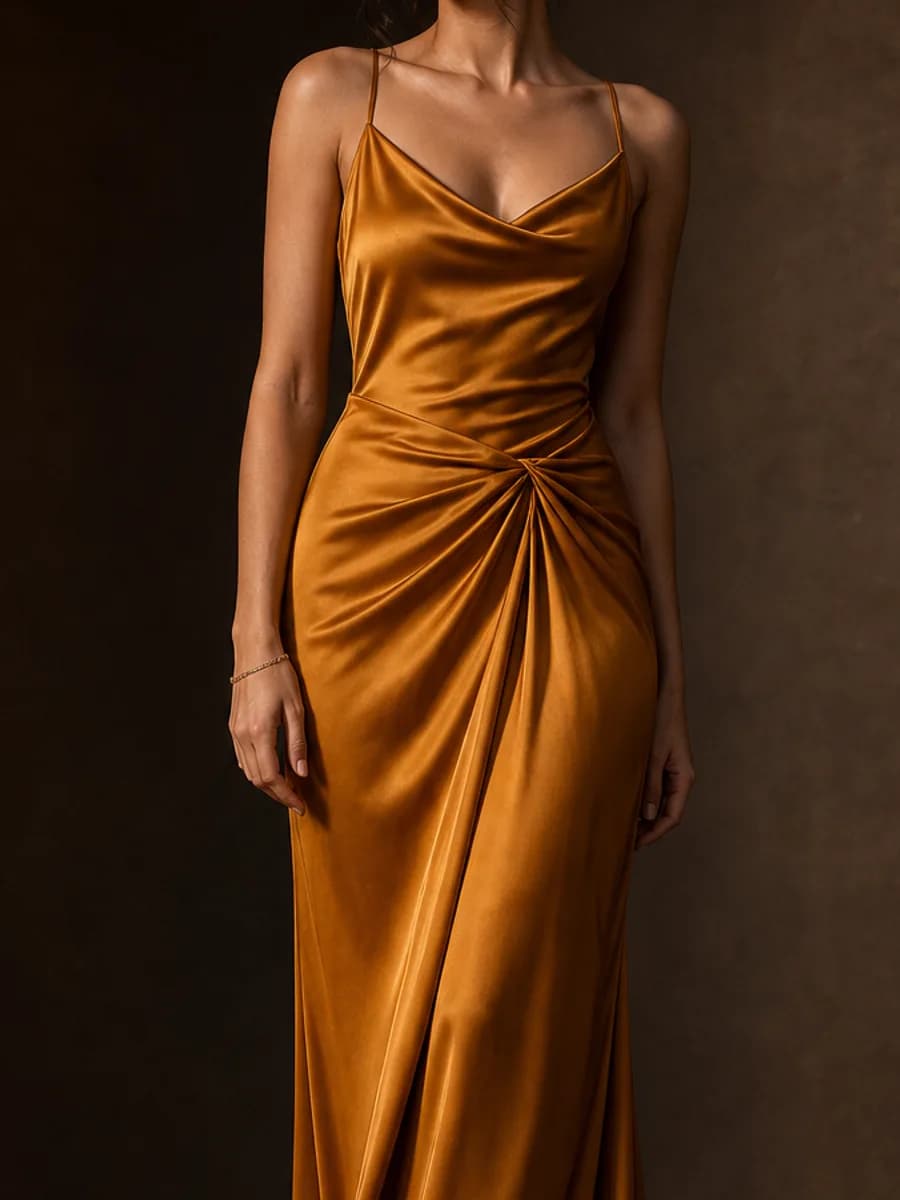 Vestido Solstice — detalhe